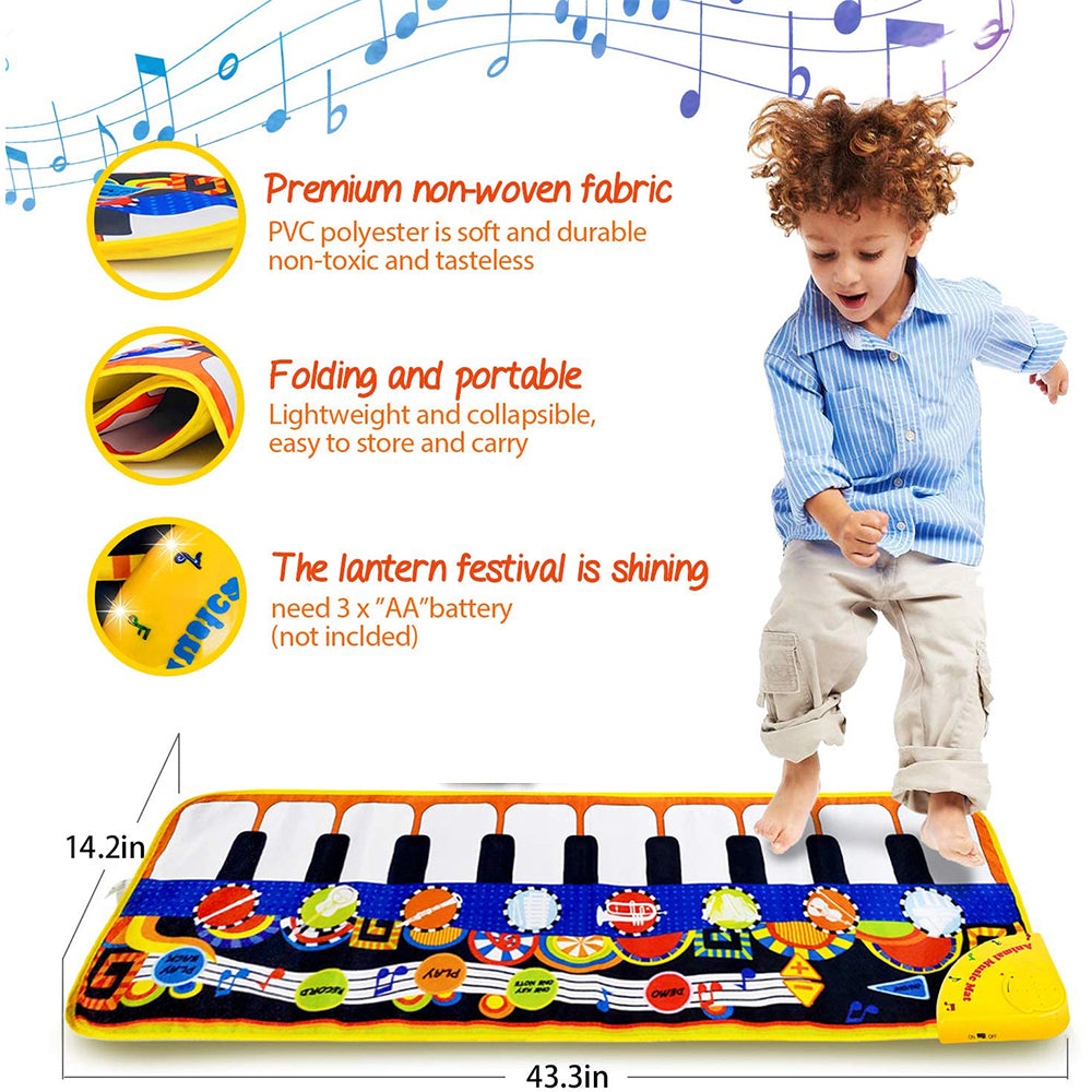 Musical Piano Mat Keyboard Music and Dance Mat- Battery Operated_7