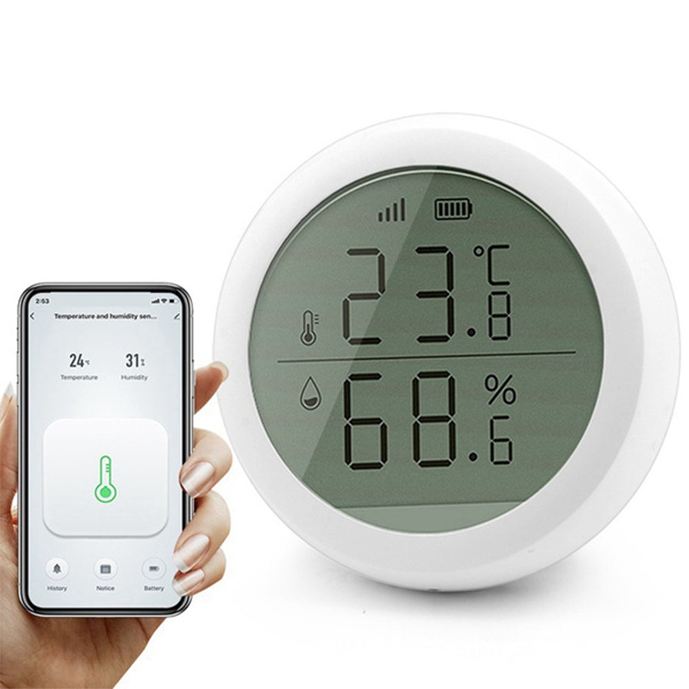 Smart Temperature and Humidity Sensor Wireless Detector- Battery Operated_2