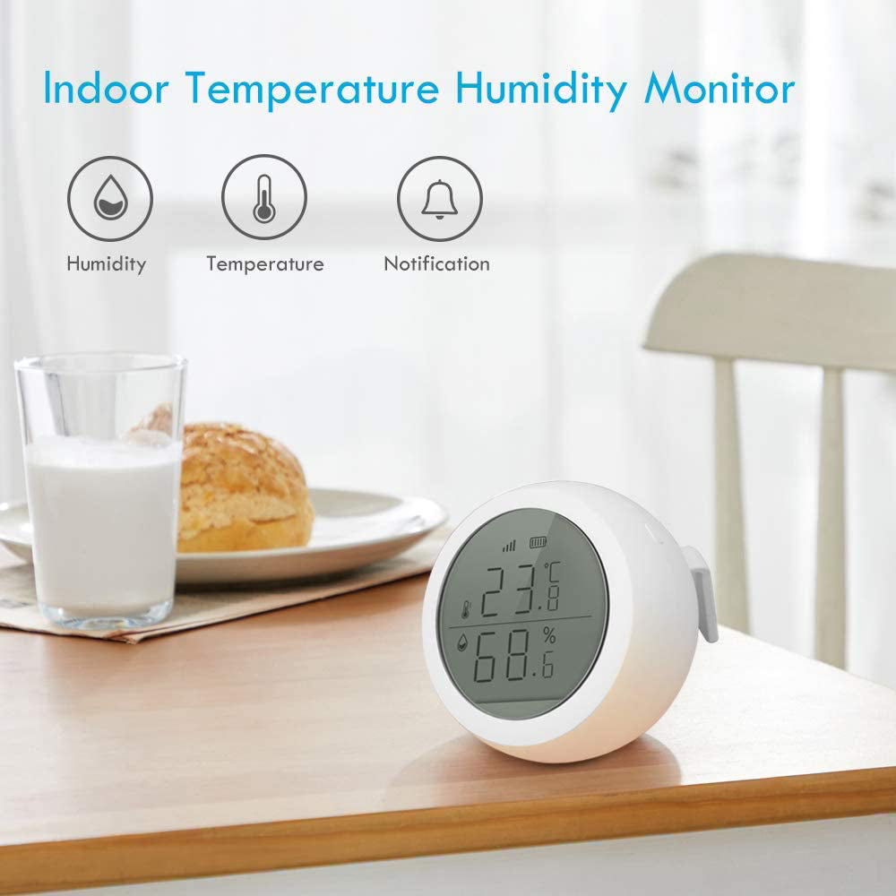 Smart Temperature and Humidity Sensor Wireless Detector- Battery Operated_7