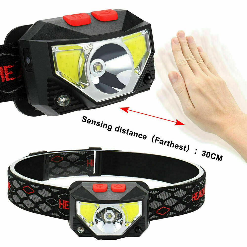 Bright Waterproof USB Rechargeable LED Head Lamp_7