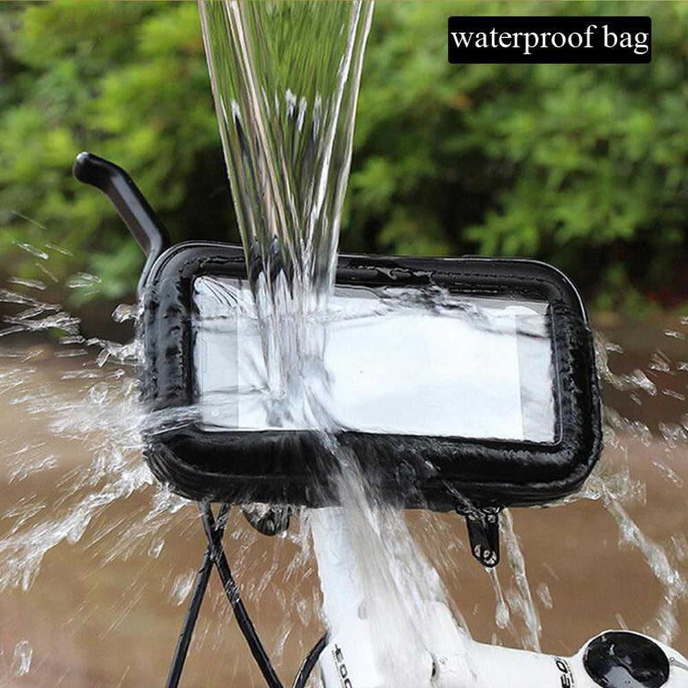 Waterproof Bike Handlebar Mobile Phone Holder for 6.3-inch Mobile Phones_9