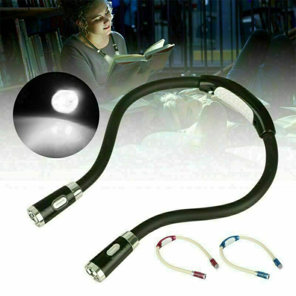 Flexible Handsfree LED Hanging Neck Reading Lamp- Battery Operated_7