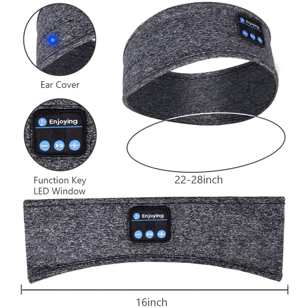 Wireless Musical Sleeping Exercising Headband- USB Charging_12