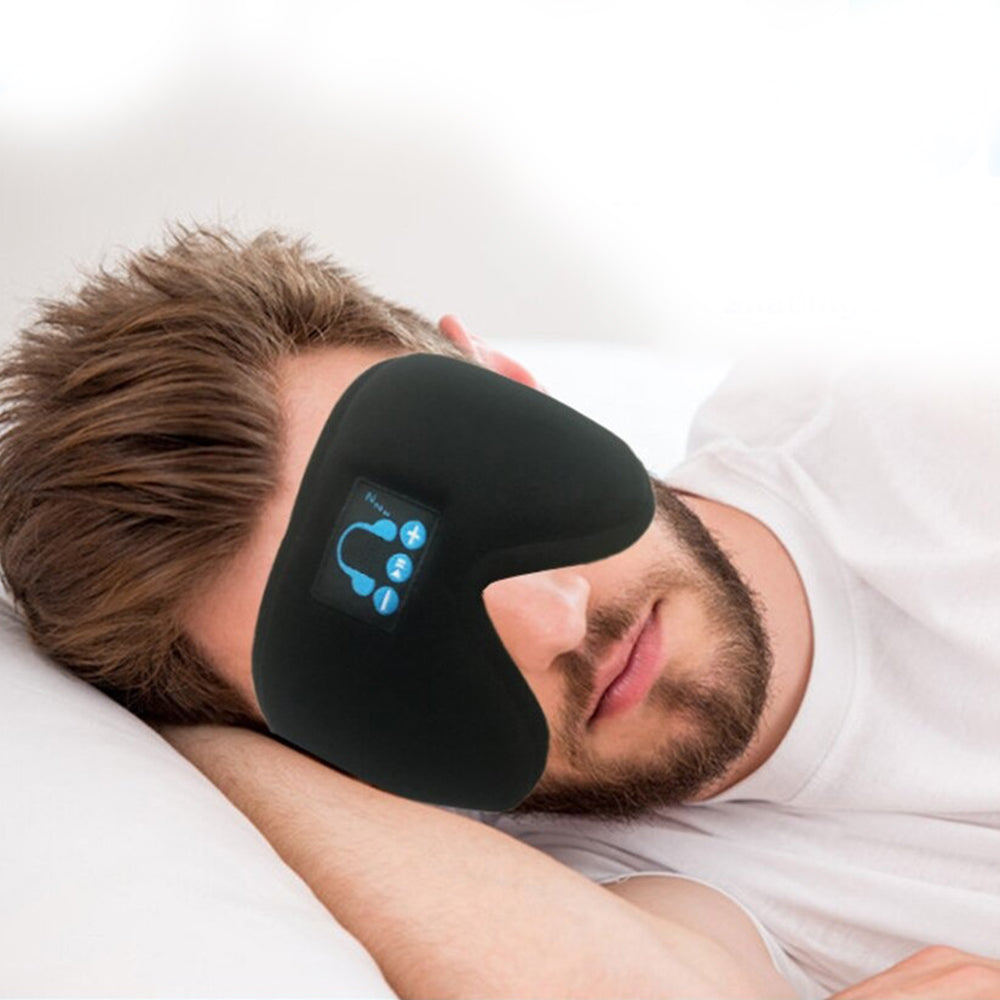 Bluetooth Sleeping Eye Mask and Headphones- USB Charging_2