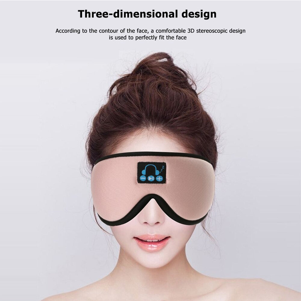 Bluetooth Sleeping Eye Mask and Headphones- USB Charging_4