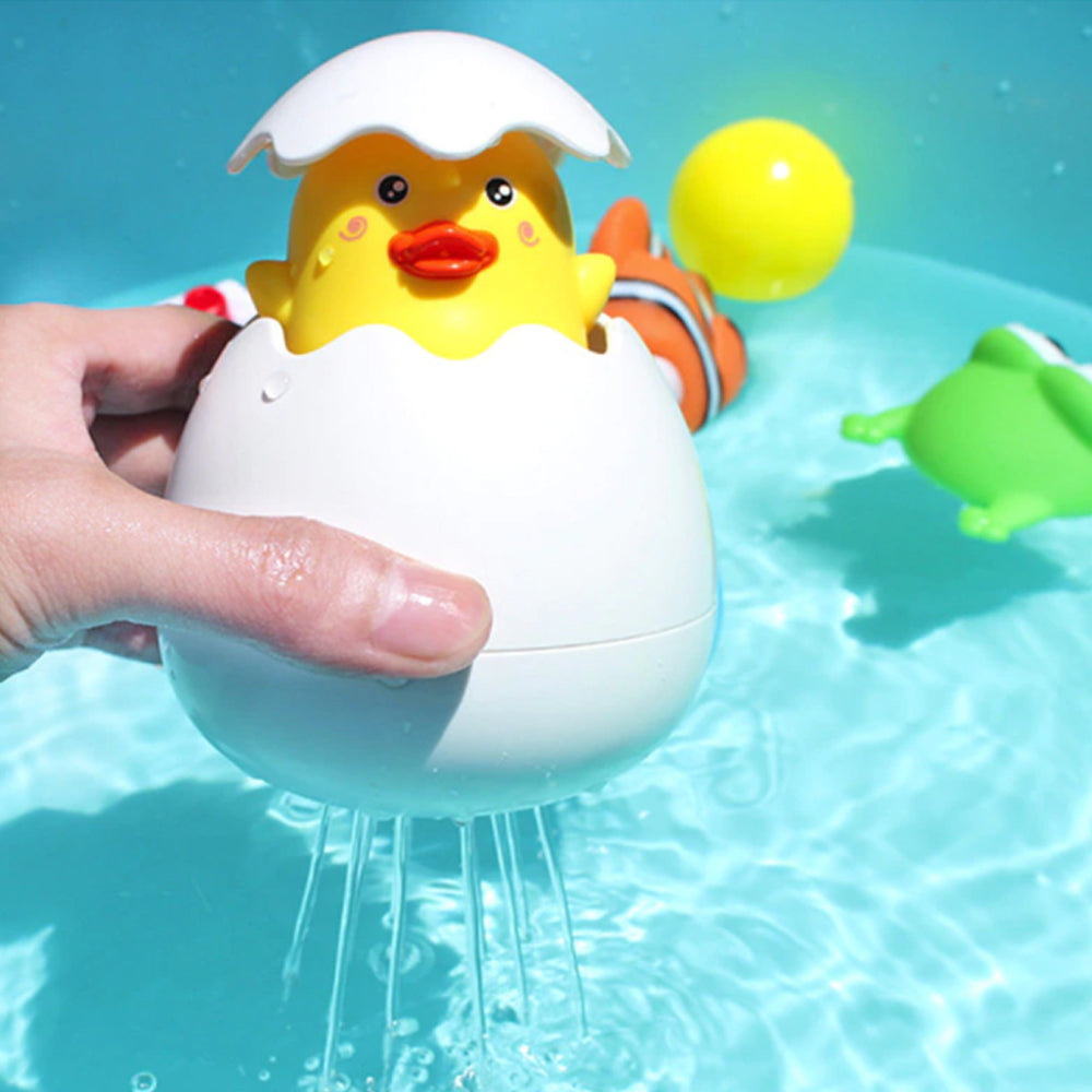 Swimming and Floating Wind-up Turtle, Penguin, and Duck Bath Toys_4