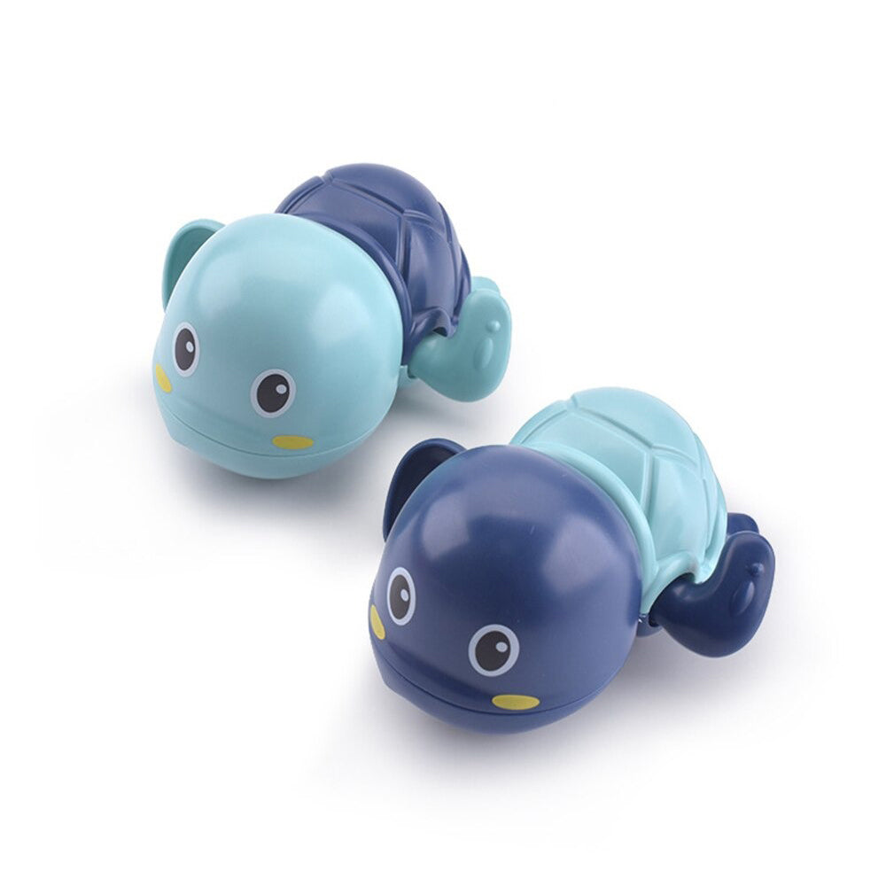 Swimming and Floating Wind-up Turtle, Penguin, and Duck Bath Toys_6