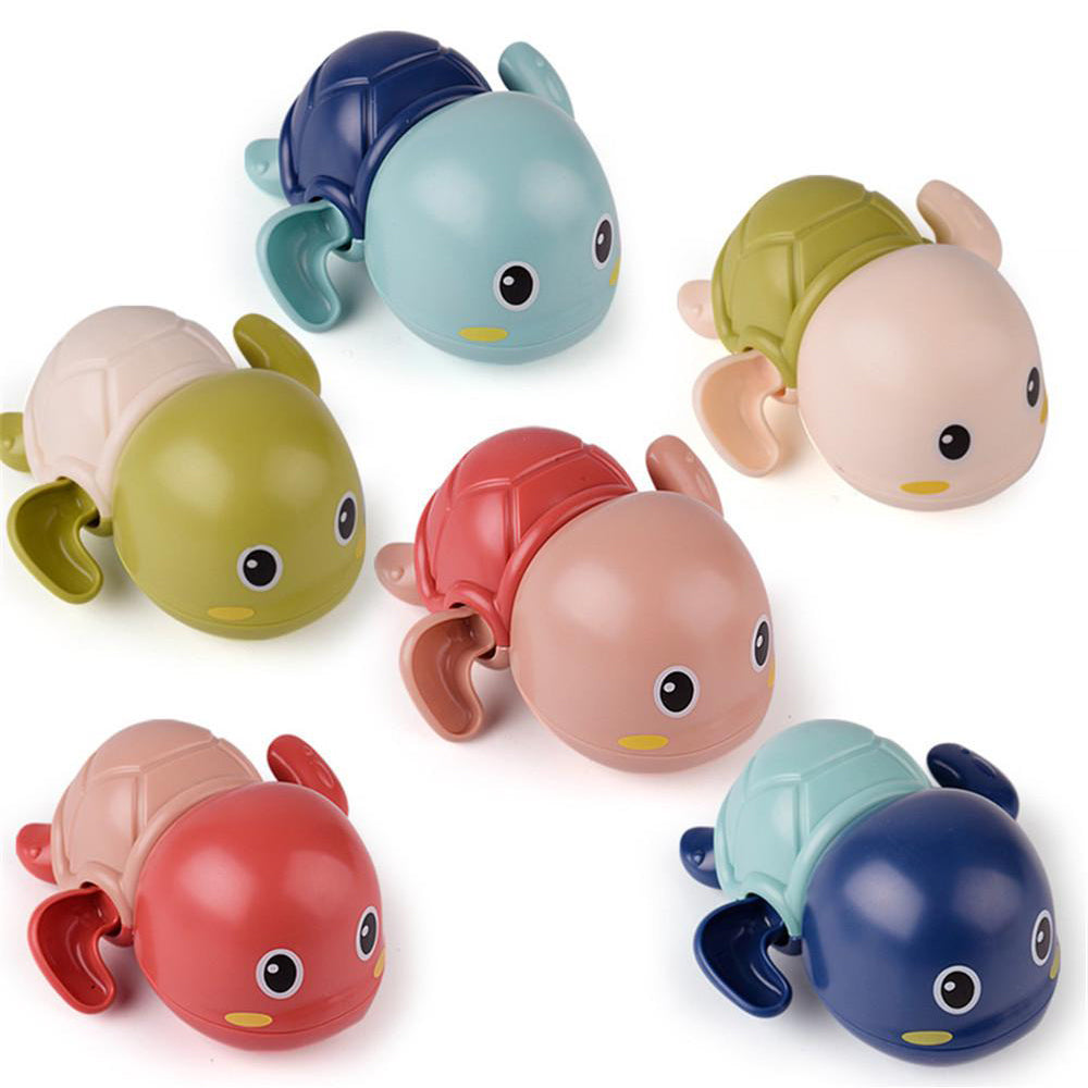 Swimming and Floating Wind-up Turtle, Penguin, and Duck Bath Toys_17