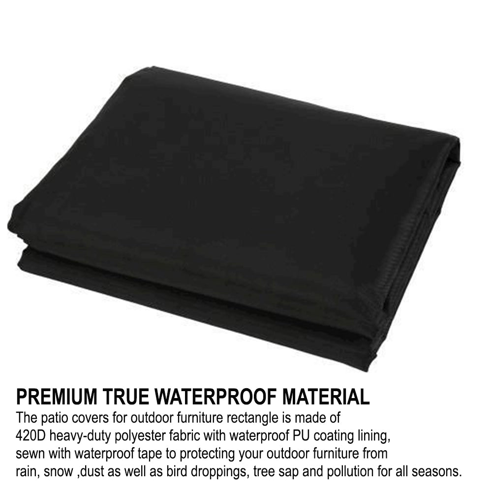 Waterproof Polyester Outdoor Furniture Protective Cover in 5 Sizes_8
