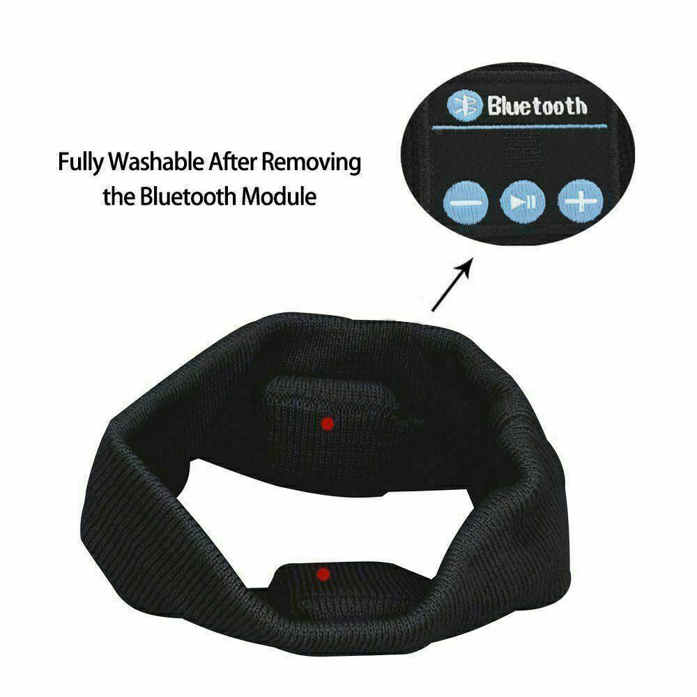 Musical Bluetooth USB Rechargeable Sleeping Headband_8