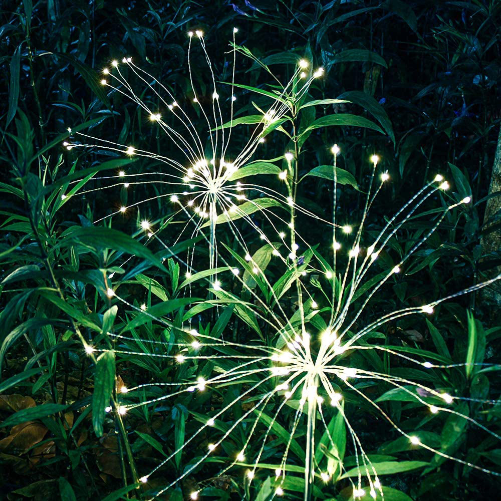 120 LED Solar Powered Outdoor Sparkling Fireworks LED Lights_6