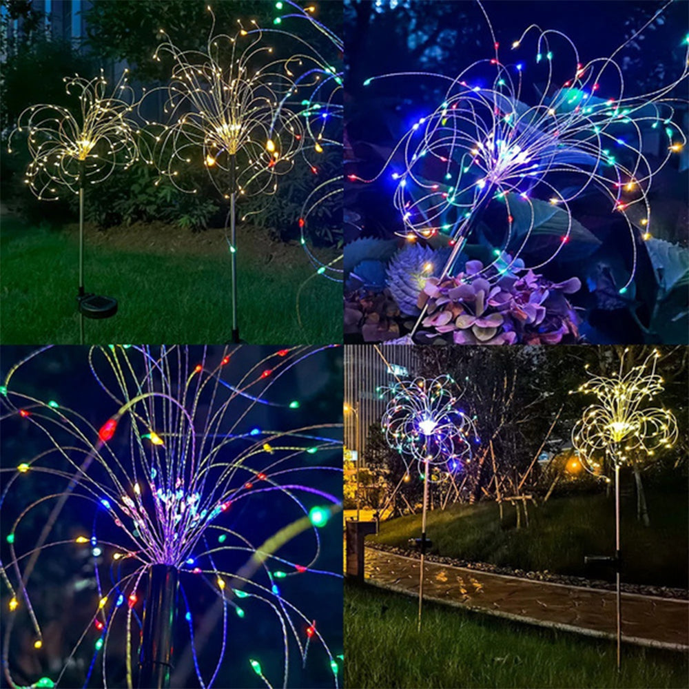 120 LED Solar Powered Outdoor Sparkling Fireworks LED Lights_17
