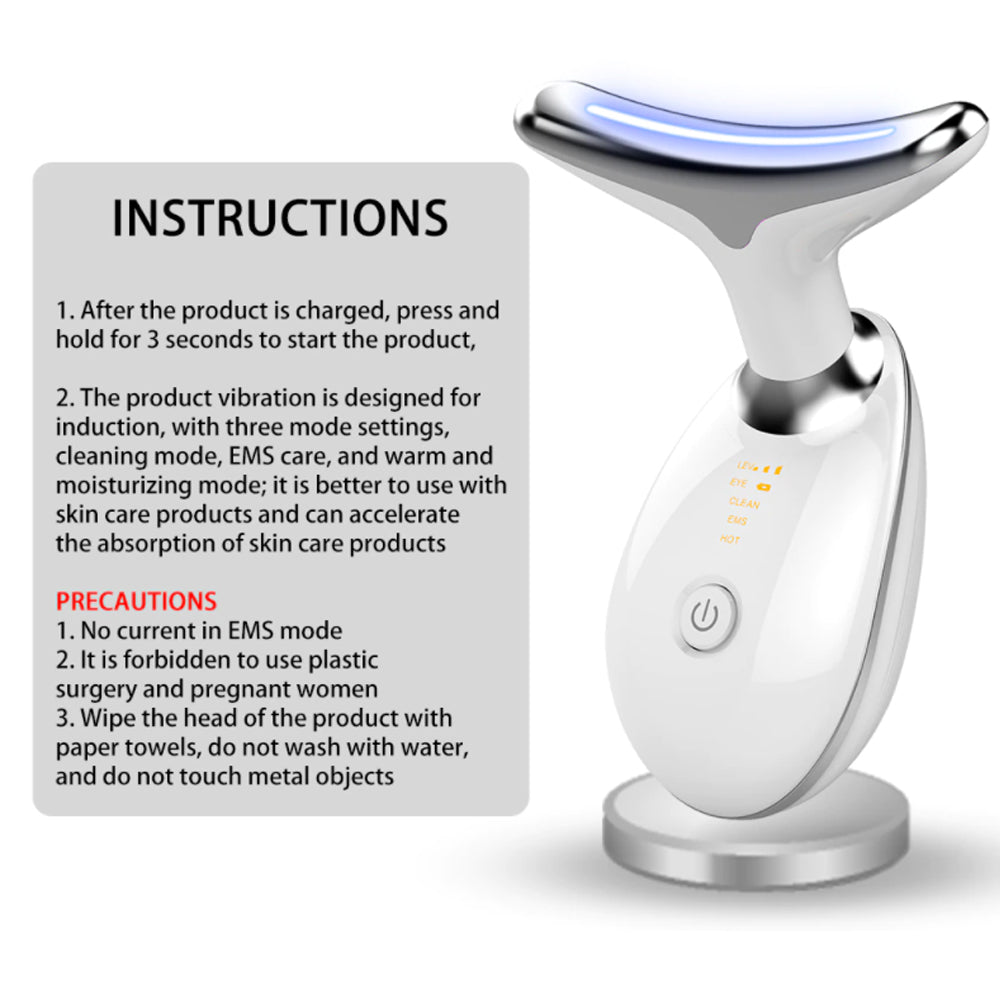 Neck and Face Skin Tightening IPL Skin Care Device- USB Charging_11