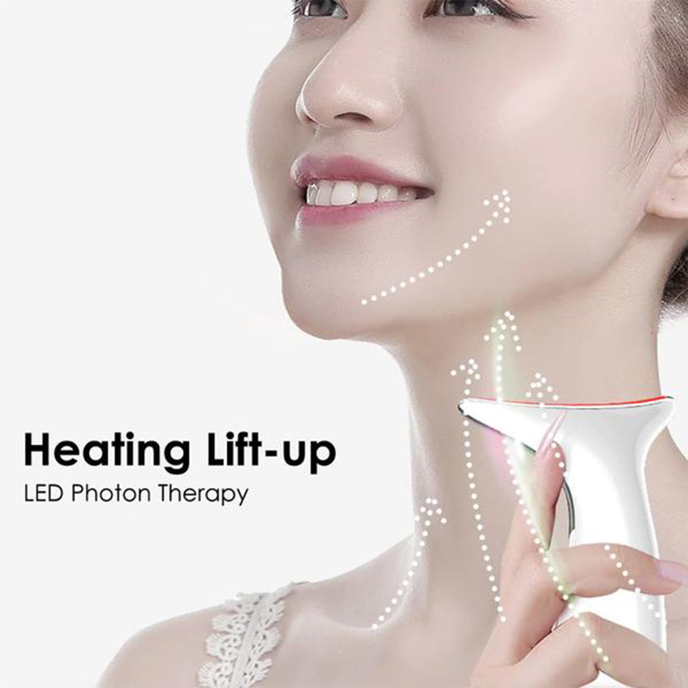 Skin Rejuvenation EMS LED Photon Therapy Neck Massager- USB Charging_6