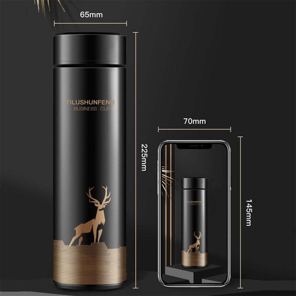 Insulated Hot Water Bottle Vacuum Thermos Flask with LCD Display_10