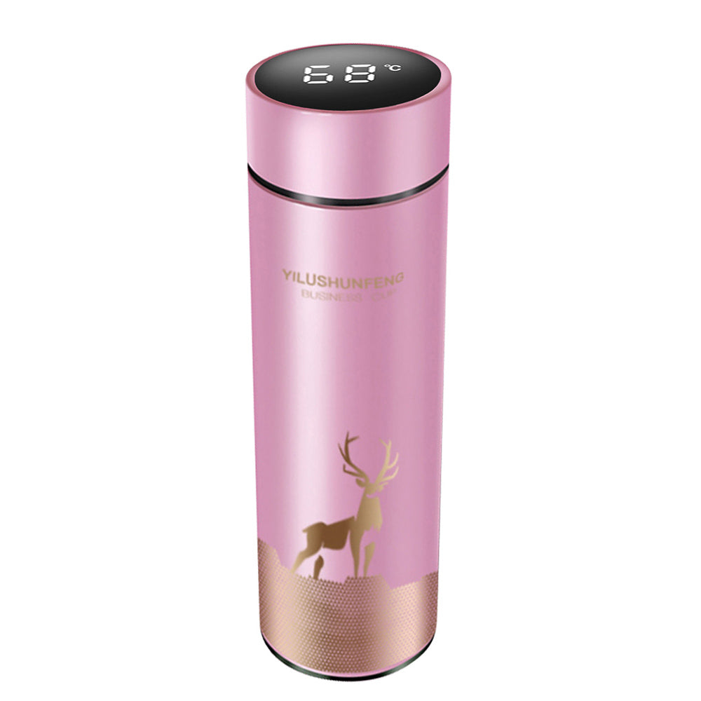 Insulated Hot Water Bottle Vacuum Thermos Flask with LCD Display_3
