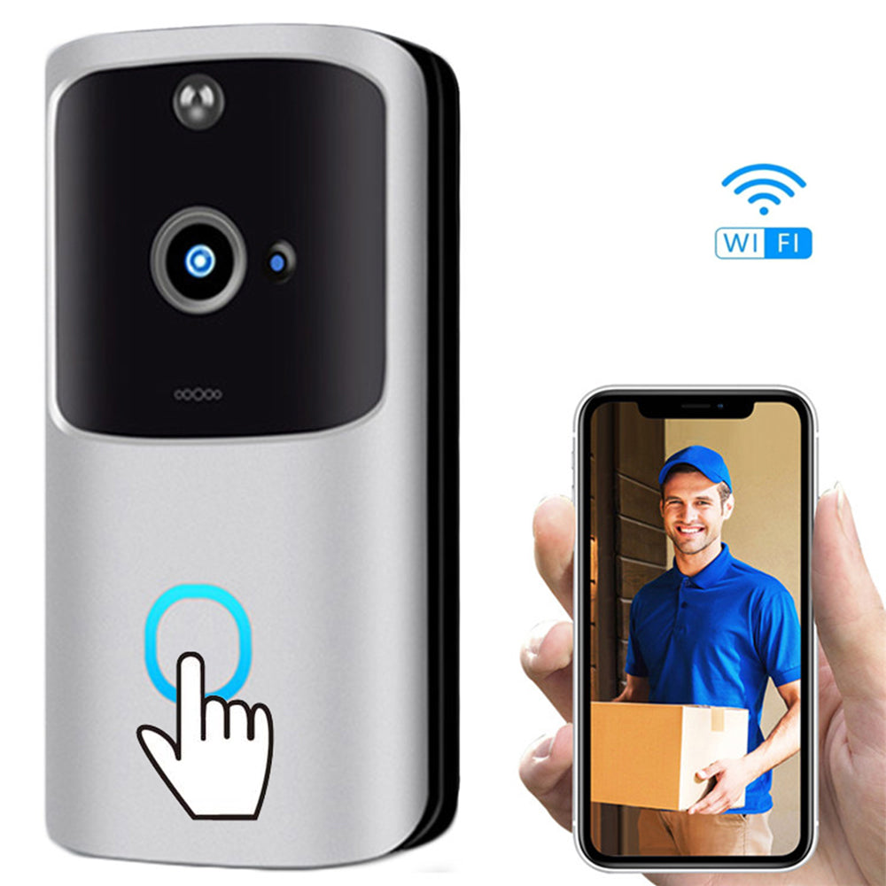 Smart Doorbell Motion Detection and 2-Way Audio- Battery Operated_2