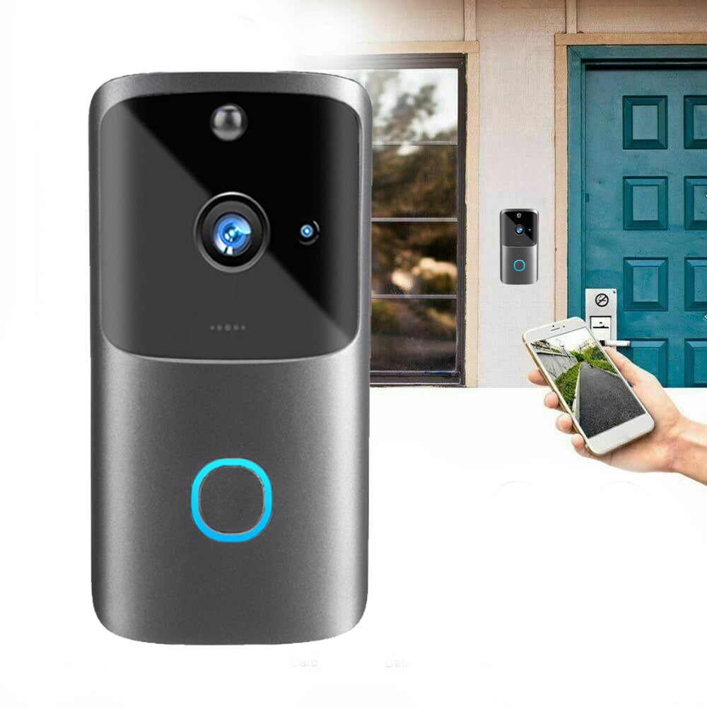 Smart Doorbell Motion Detection and 2-Way Audio- Battery Operated_4