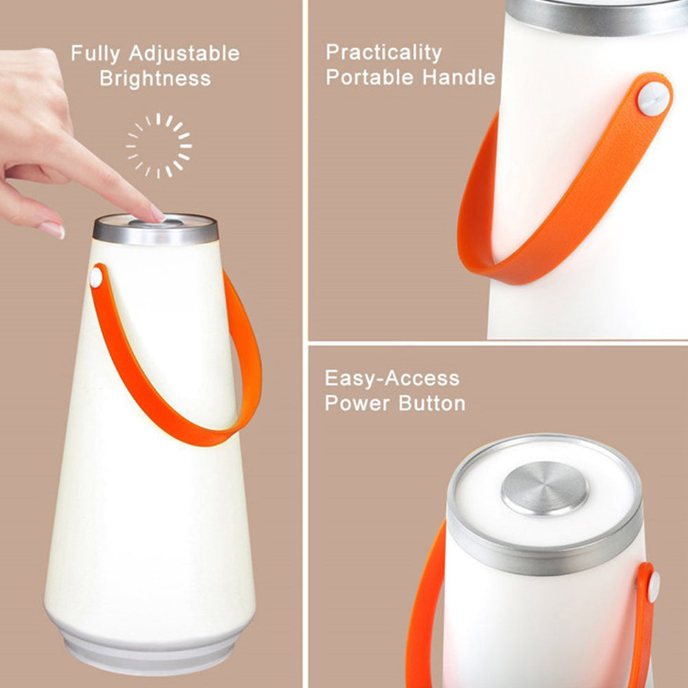Portable USB Rechargeable Dimmable LED Lantern with 3 Modes_4