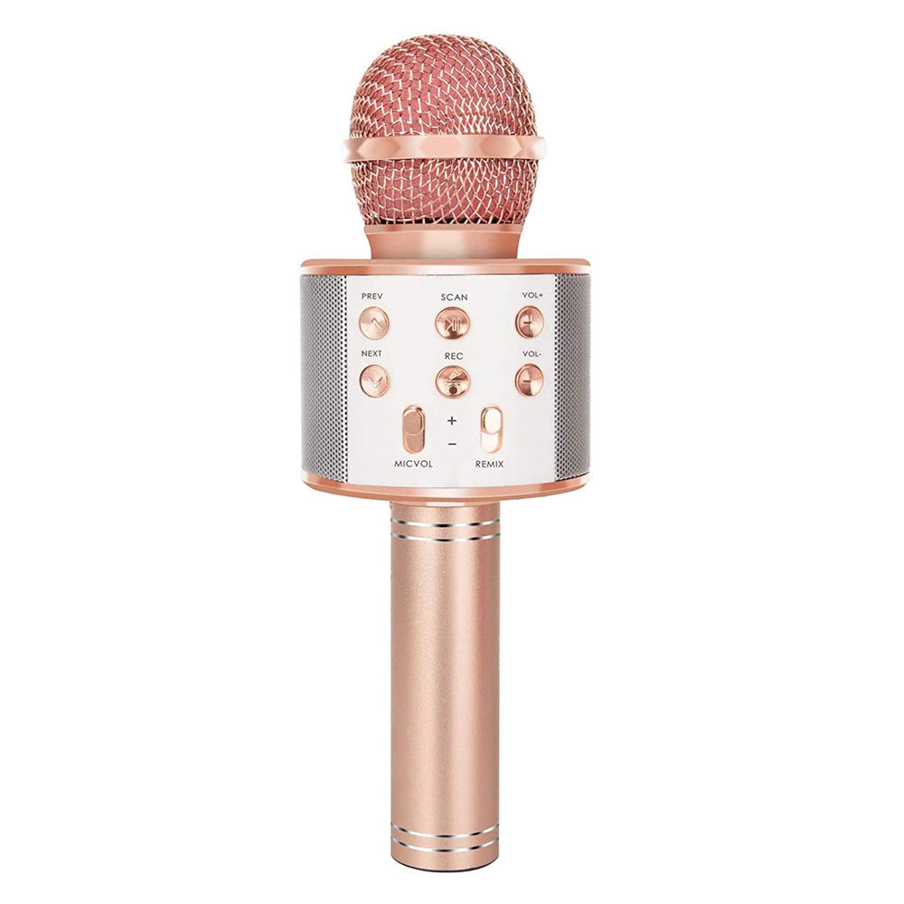 Portable USB Rechargeable Wireless Bluetooth Karaoke Microphone_1