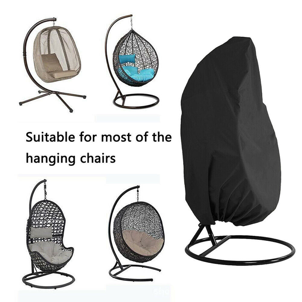 Polyester Fabric Hanging Rattan Egg Chair Protection Cover_8