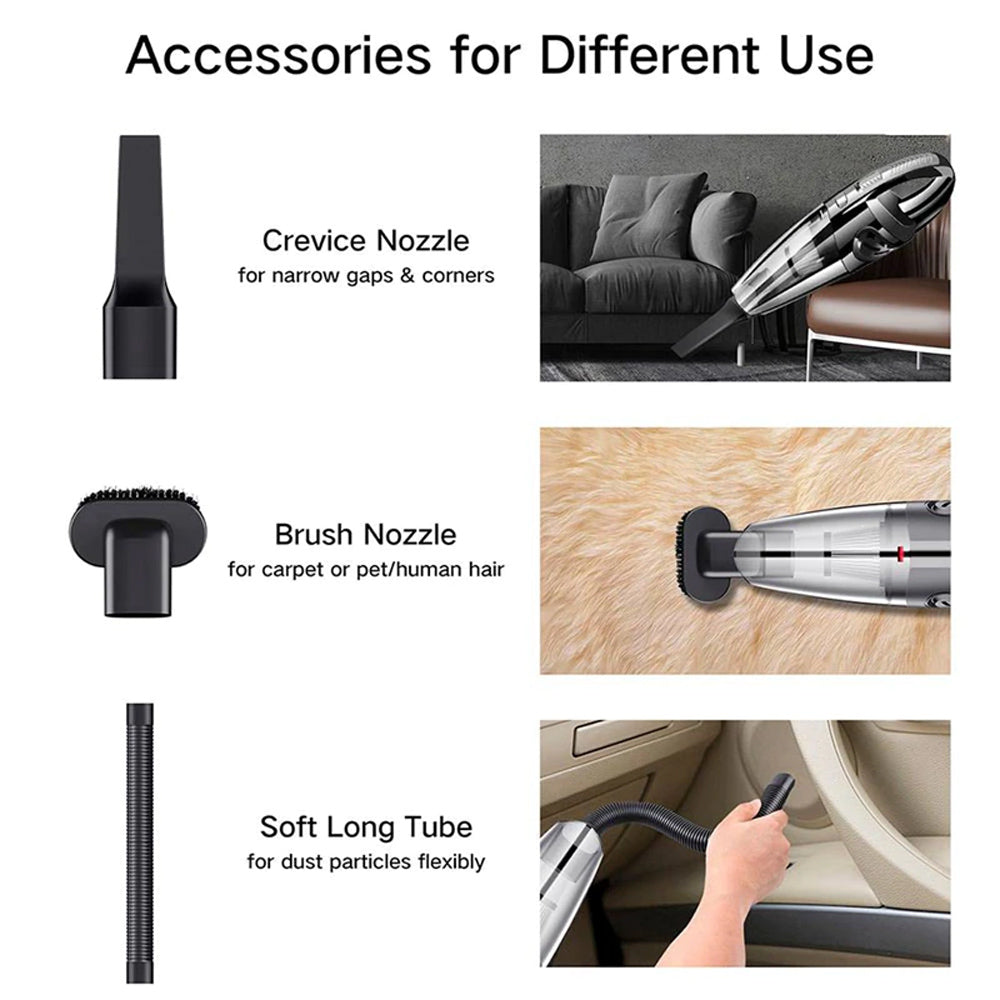 USB Rechargeable Cordless Car Wet and Dry Vacuum Cleaner_12