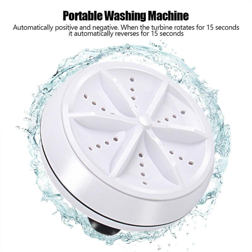 Automatic Cycle Personal Mini Turbo Washing Machine- USB Powered_5