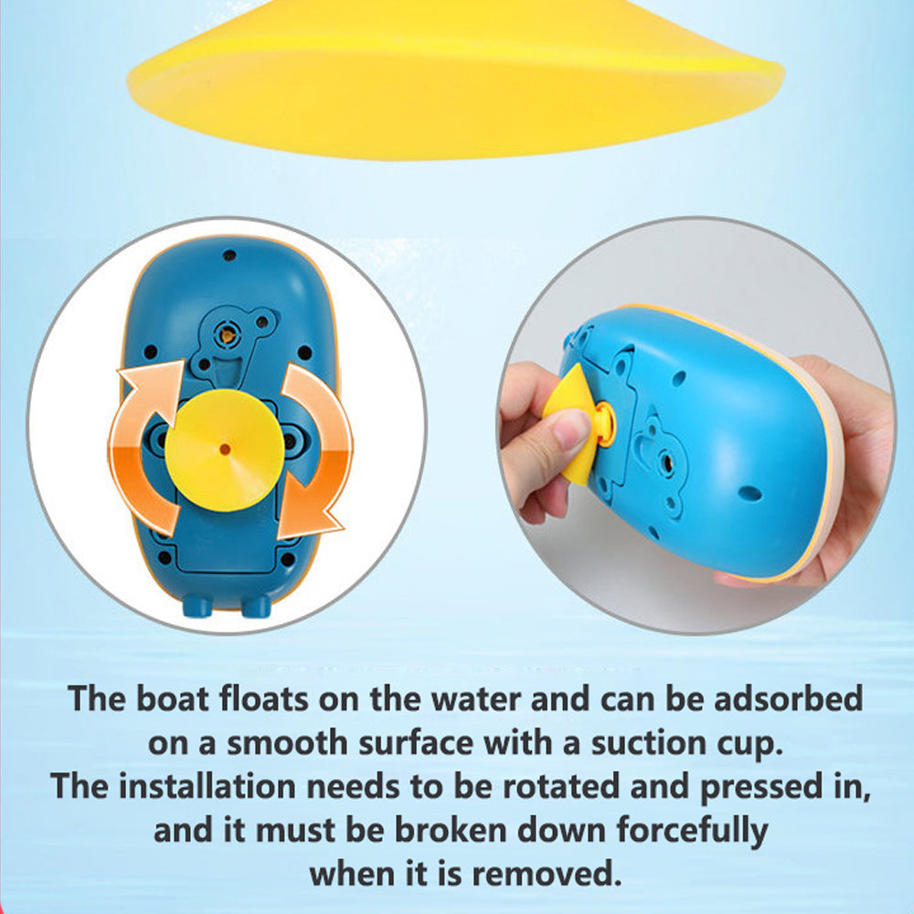 Battery Operated Portable Duck Hand Shower Baby Bath Toy_9