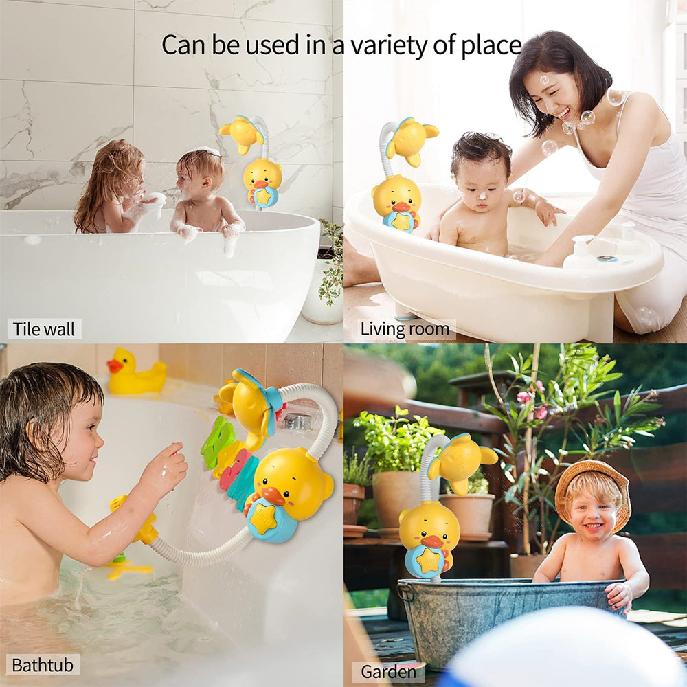 Battery Operated Electric Duck Bath Shower with Two Spraying Modes_17
