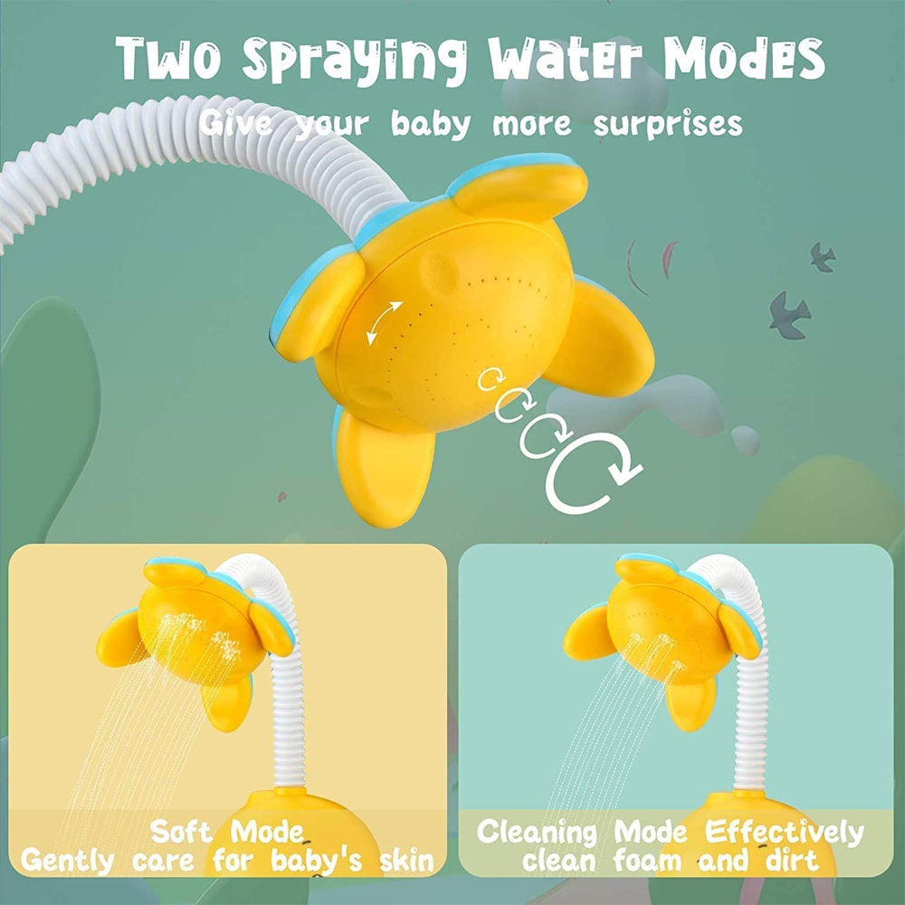 Battery Operated Electric Duck Bath Shower with Two Spraying Modes_6