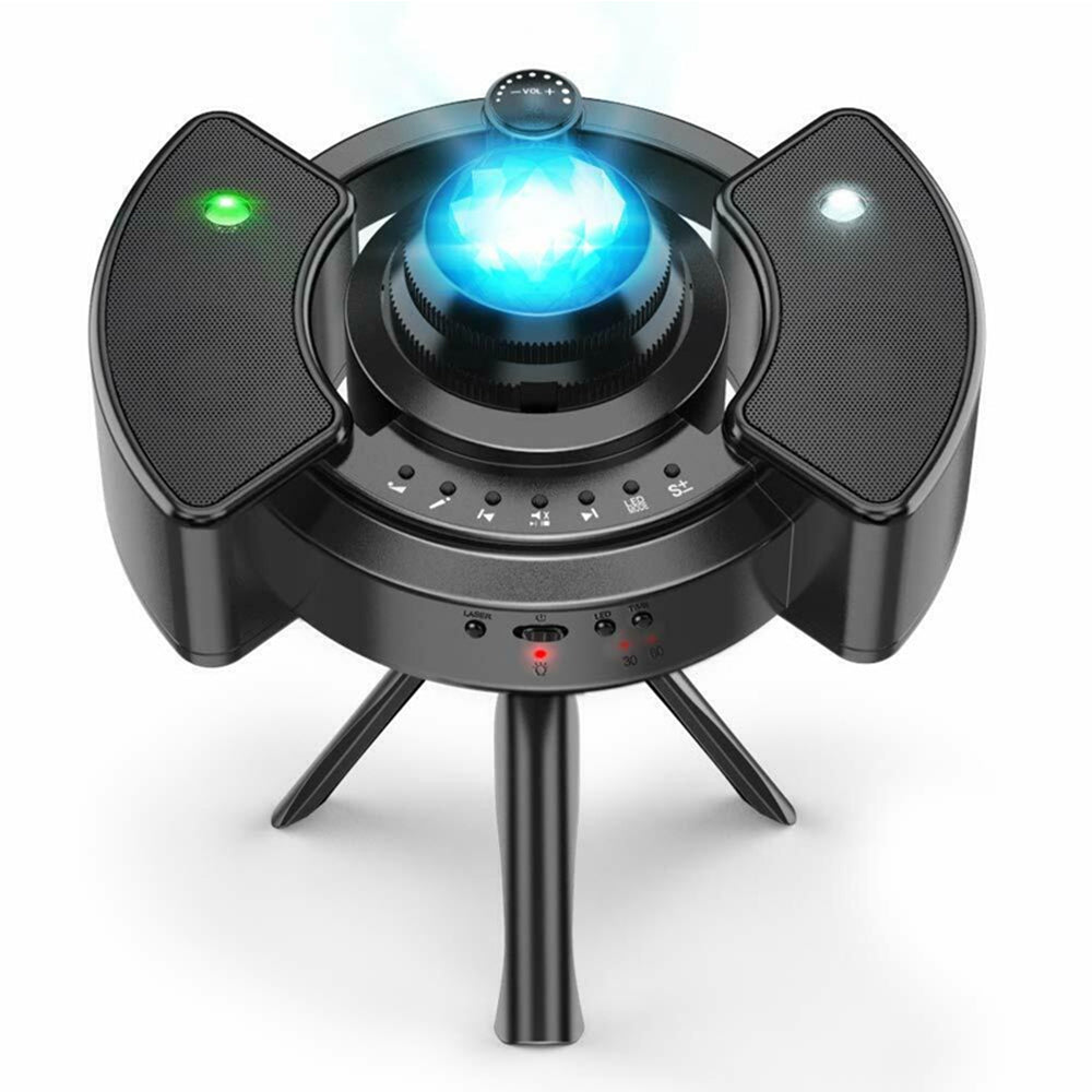 Galaxy Star Light Projector and Bluetooth Speaker- USB Powered_0