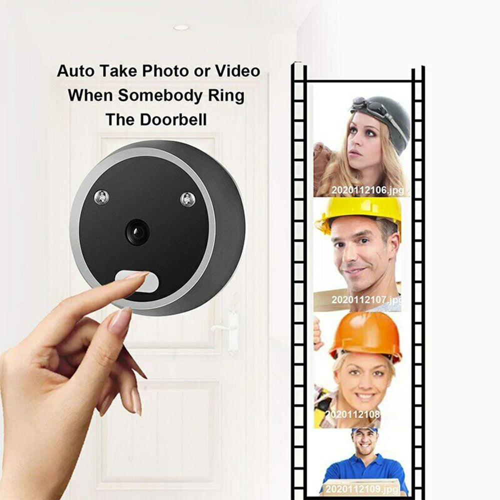 Electronic Anti-theft Doorbell Home Security Camera- Battery Powered_6