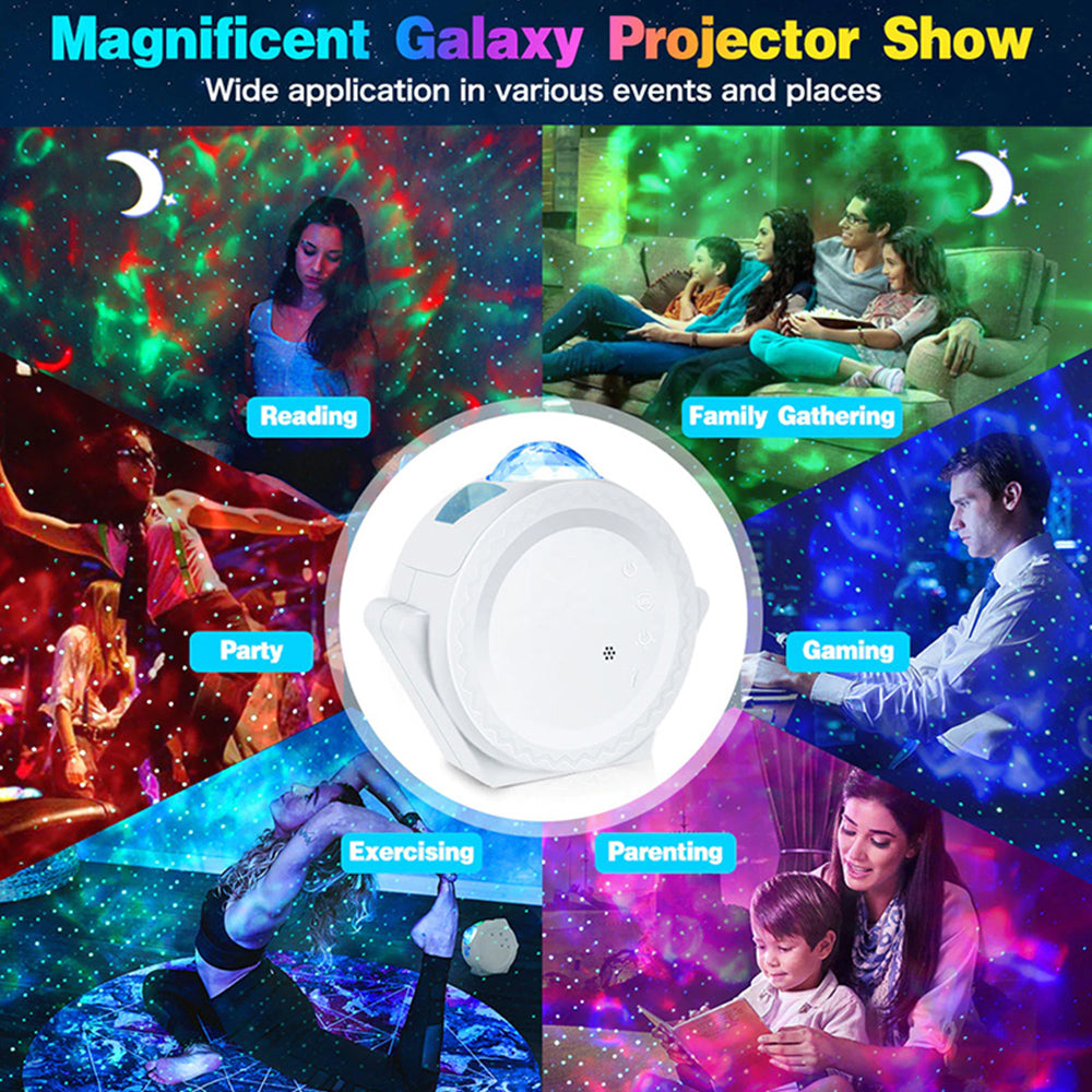 LED Night Light Wi-Fi Enabled Star Projector with Nebula Cloud (USB Power Supply)_10