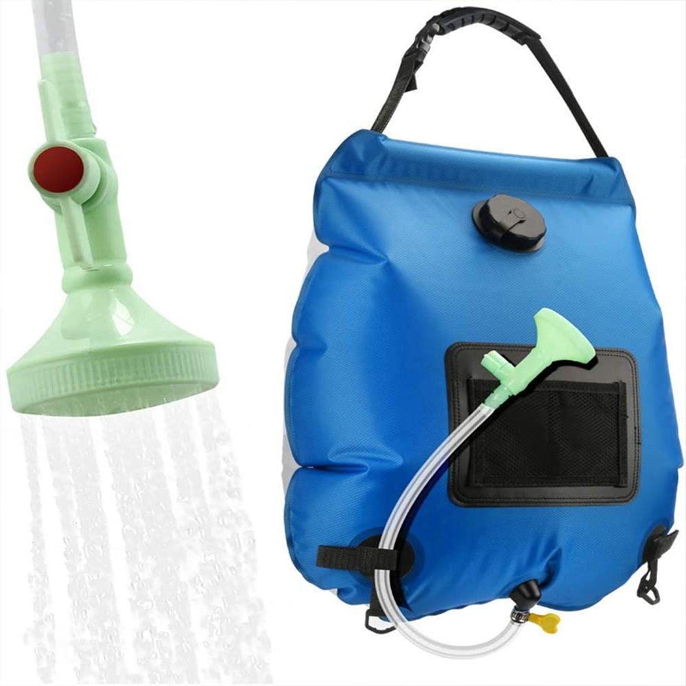 20L Outdoor Camping Hiking Portable Water Storage Shower Bag_0