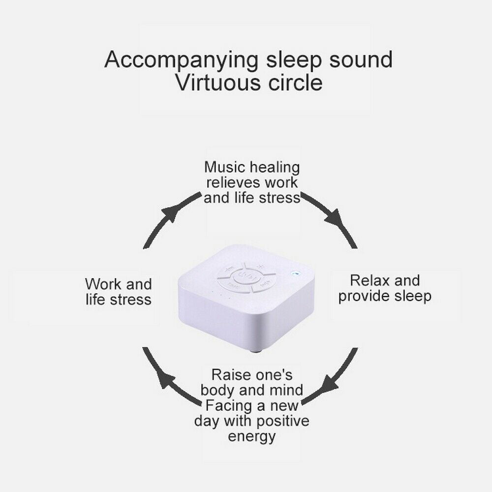 USB Rechargeable White Noise Machine Relaxation Device_11