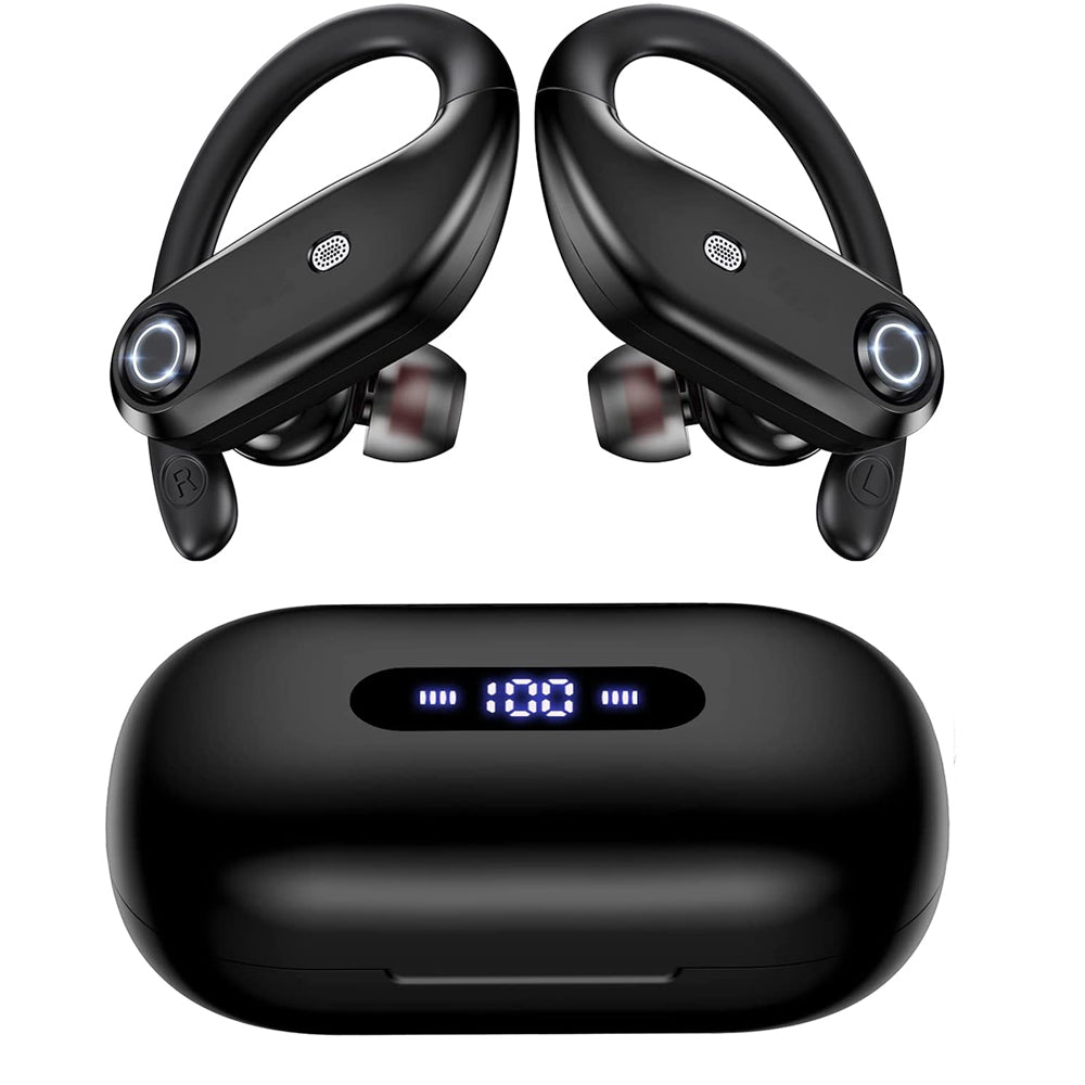 TWS Wireless Earbuds Over Ear Earphones with USB Charging Case_1