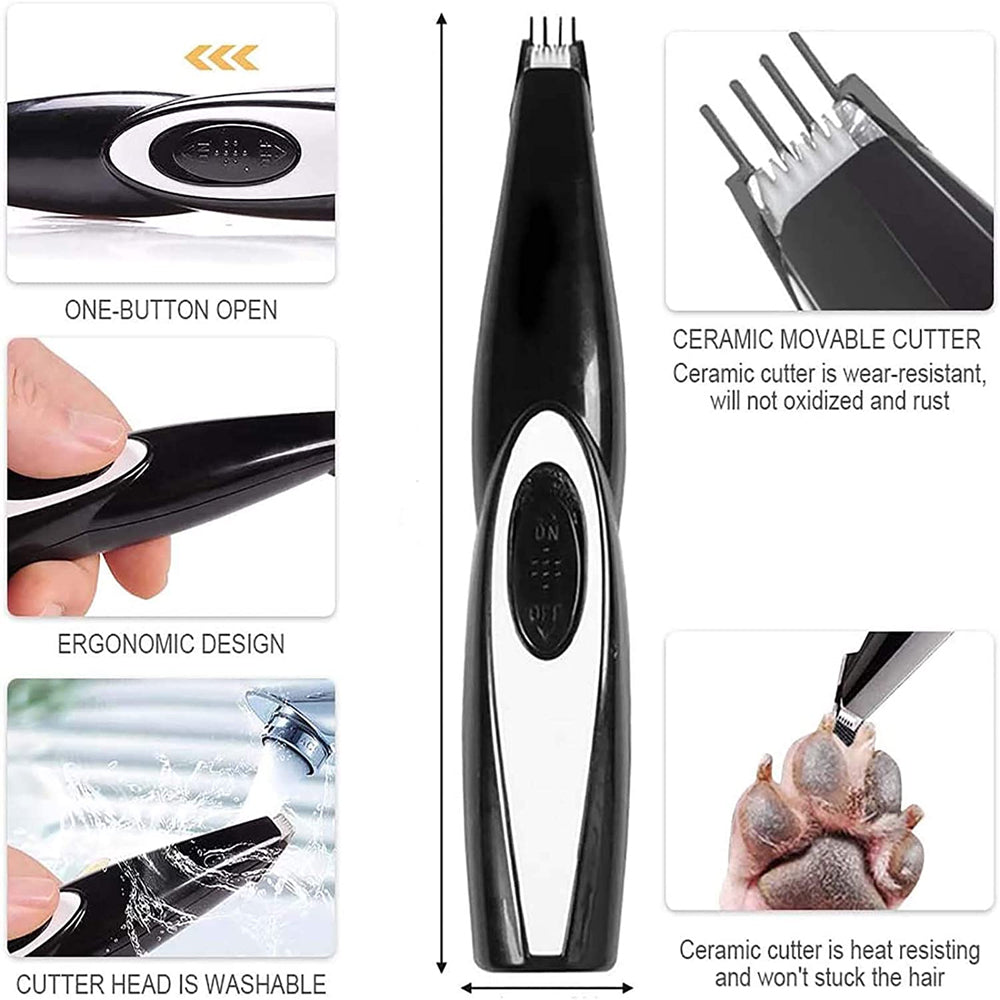 Electric Pet Hair Clipper and Trimmer Pet Grooming Tool- USB Charging_6