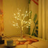 LED Illuminated Birch Tree for Home and Holiday Decoration- USB Charging_4