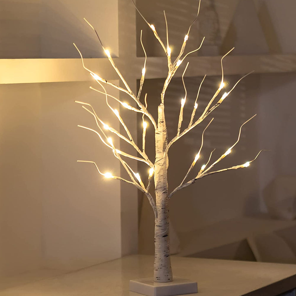 LED Illuminated Birch Tree for Home and Holiday Decoration- USB Charging_14