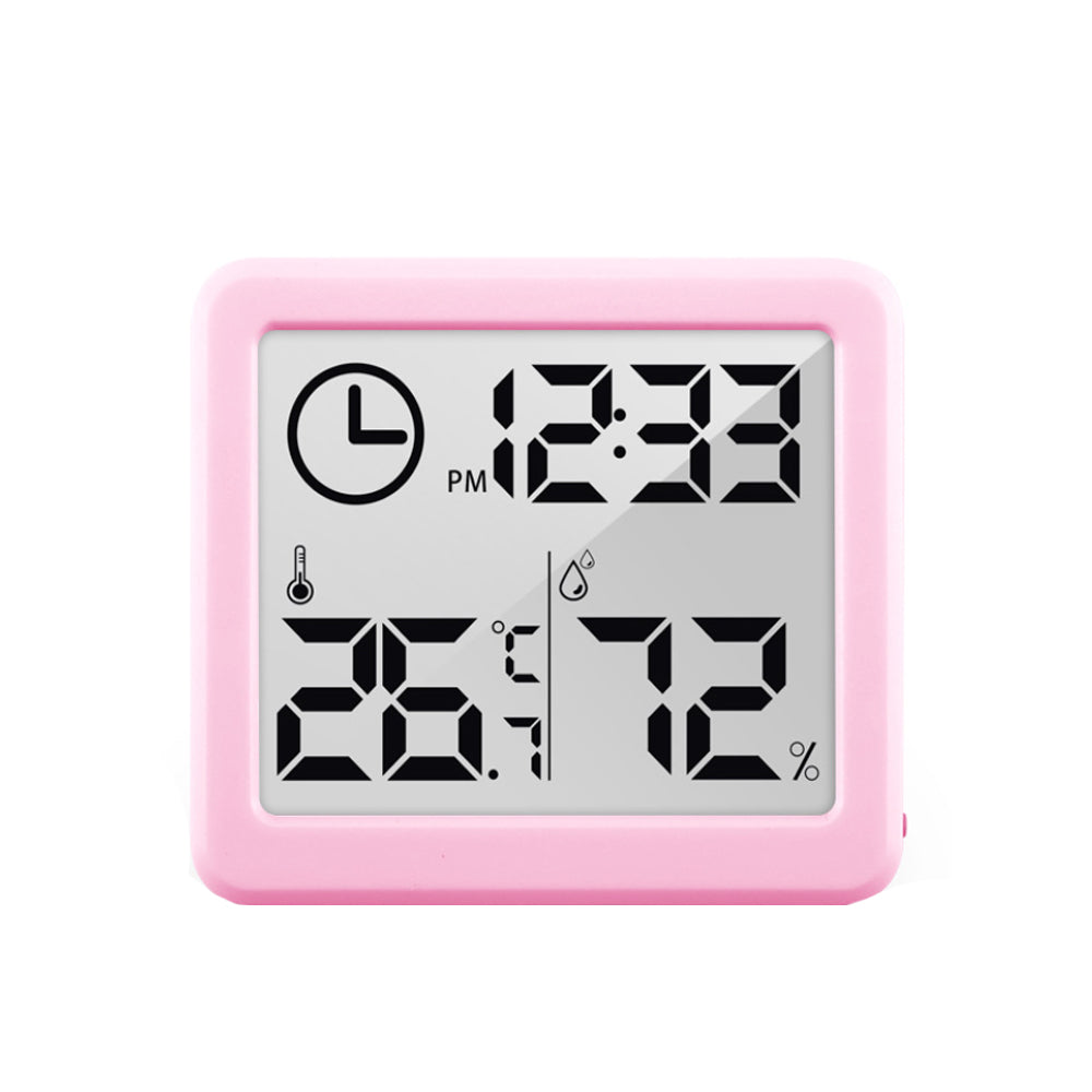 Thermometer and Humidity Monitor with 3.2” LCD Display- Battery Operated_3