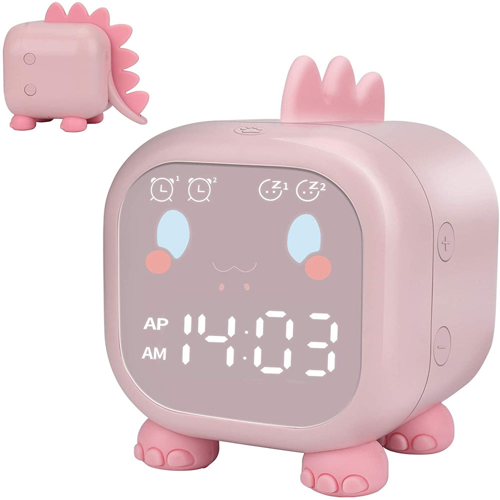 Sleep Training Digital Kid’s Dinosaur USB Rechargeable Alarm Clock_1