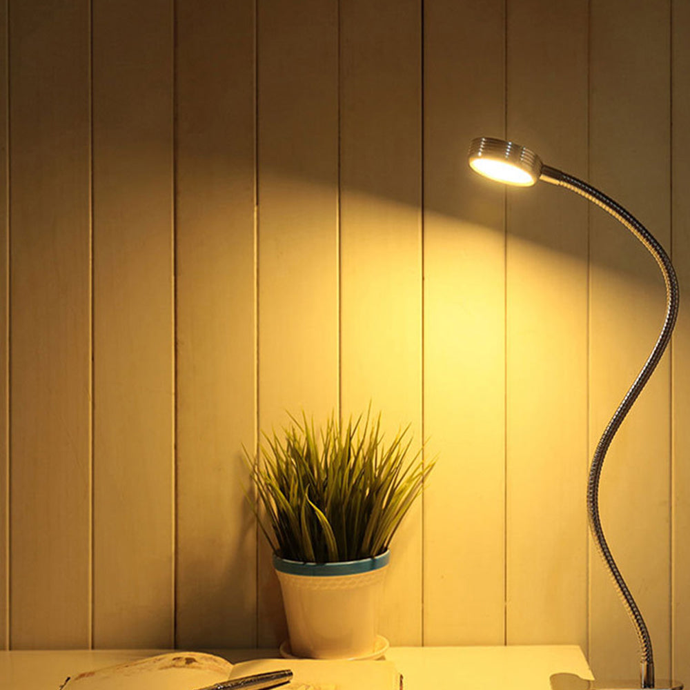 Clamp-on USB Interface LED Light Task and Reading Lamp_1