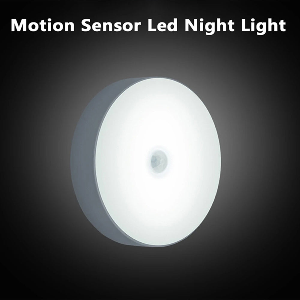 1/3 8 LEDS USB Rechargeable Motion Sensor LED Cabinet Lamp_8