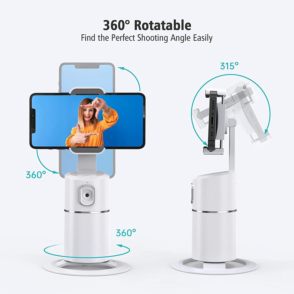 T2 Type-C Rechargeable Face Tracking Mobile Phone Holder_9