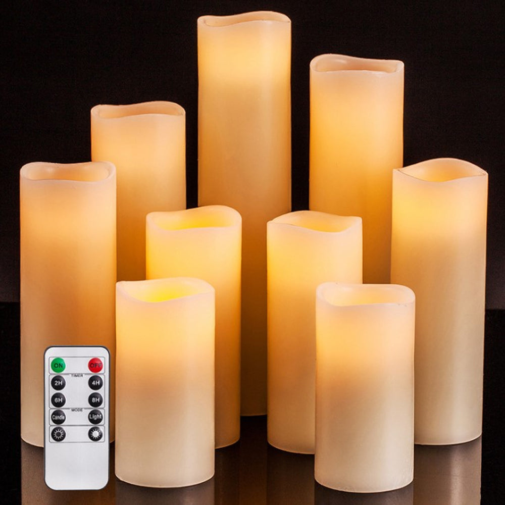 Remote Controlled Battery Operated Electronic Flameless Candles_2