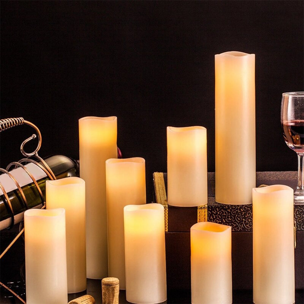 Remote Controlled Battery Operated Electronic Flameless Candles_5