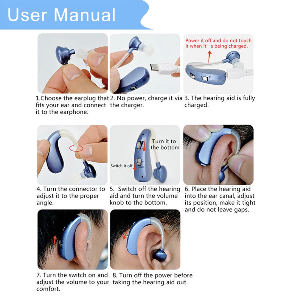 USB Rechargeable Mini Digital Sound Amplifier Hearing Aid_15