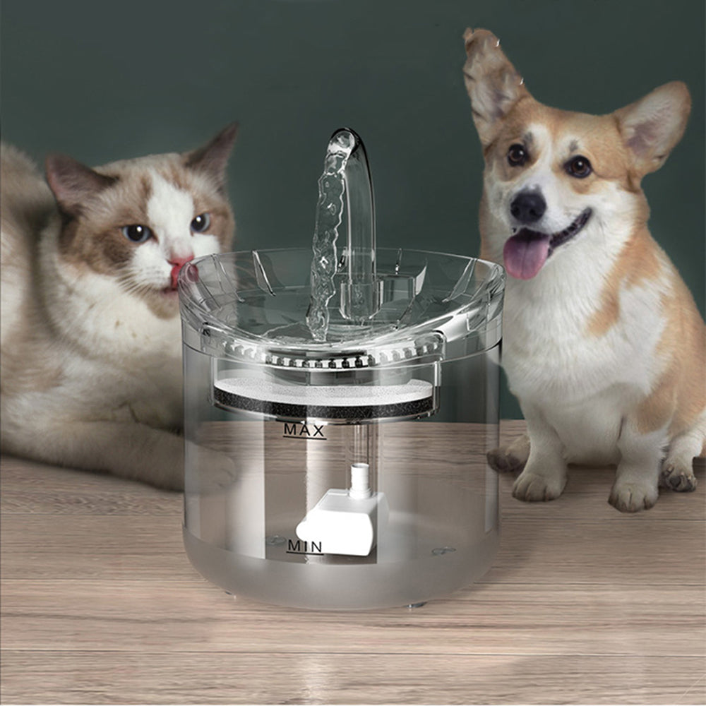 USB Interface Automatic Induction Pet Drinking Water Fountain_11
