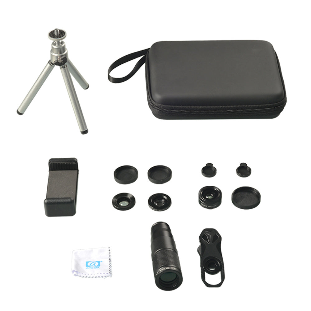 4-in-1 Mobile Phone Camera Lens Kit 22x Monocular Telescope_6