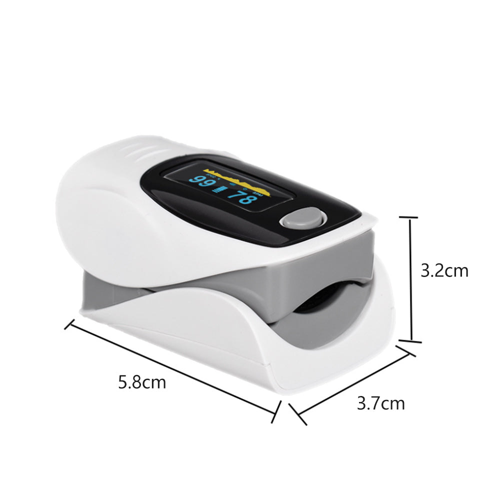 Pulse oximeter fingertip heart rate monitor- Battery Operated_7